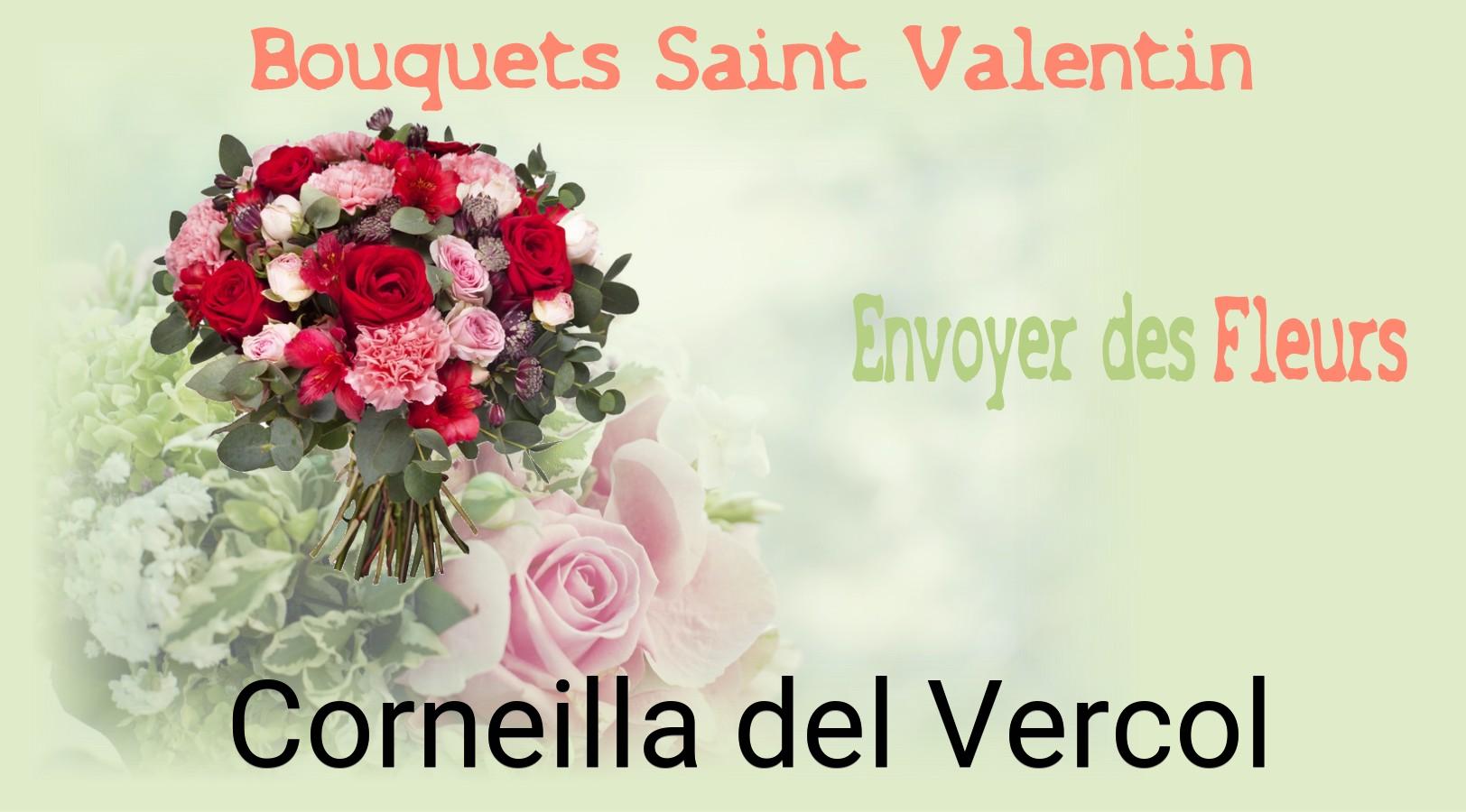 Roses de Saint-Valentin livrées à Corneilla-del-Vercol